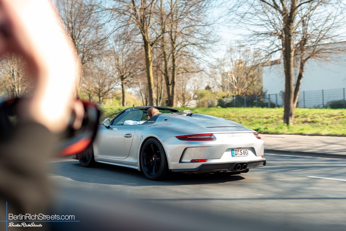 Porsche Speedster (991) Heritage Package spotted in Düsseldorf — BerlinRichStreets