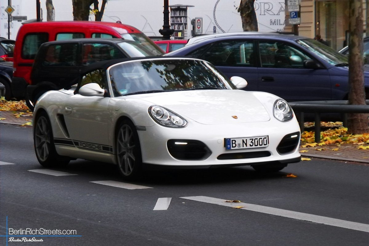 Porsche Boxster Spyder (987) spotted in Berlin — BerlinRichStreets