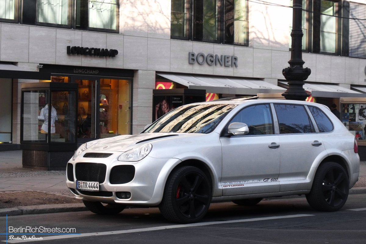 Porsche Cayenne (955) Gemballa GT600 Biturbo spotted in Berlin — BerlinRichStreets