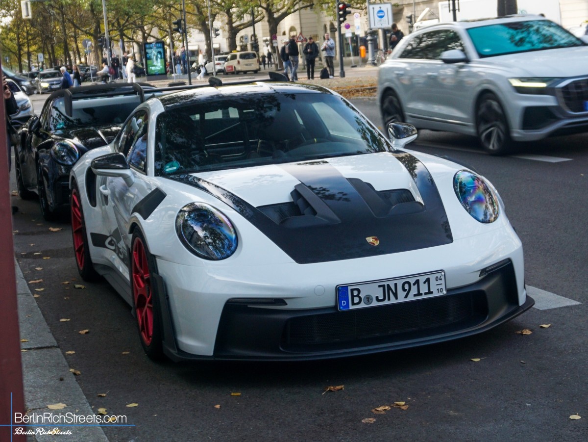 Porsche GT3 RS Weissach Package (992.1) spotted in Berlin — BerlinRichStreets