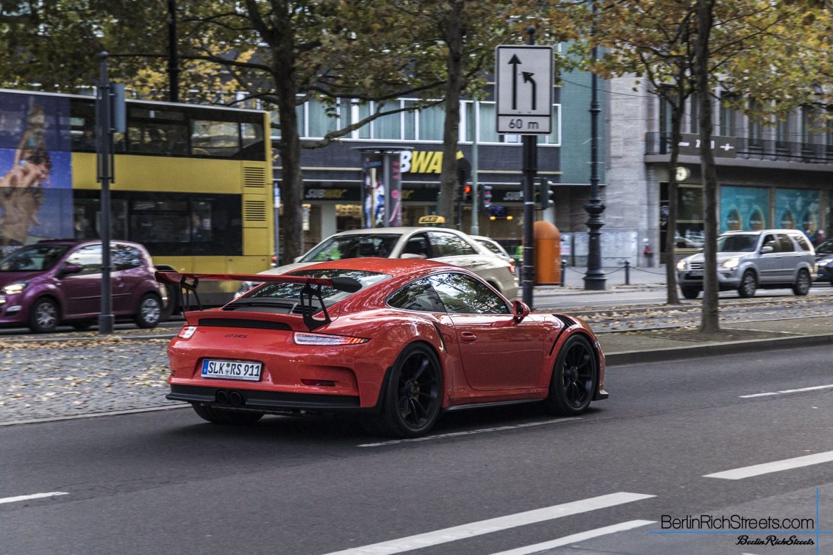 Porsche GT3 RS (991.1) spotted in Berlin — BerlinRichStreets
