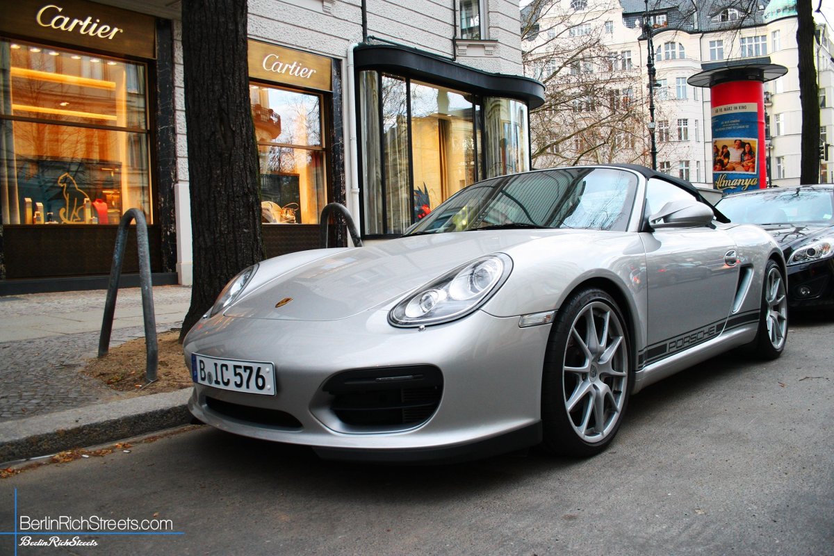 Porsche Boxster Spyder (987) spotted in Berlin — BerlinRichStreets