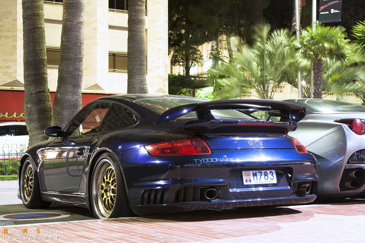 Porsche GT2 (997) spotted in Monaco — BerlinRichStreets