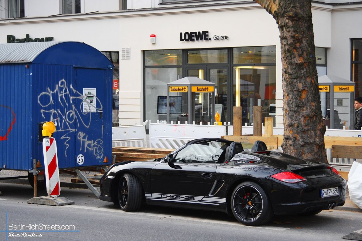 Porsche Boxster Spyder (987) spotted in Berlin — BerlinRichStreets