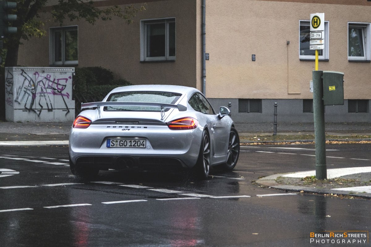 Porsche Cayman GT4 (981) spotted in Berlin — BerlinRichStreets