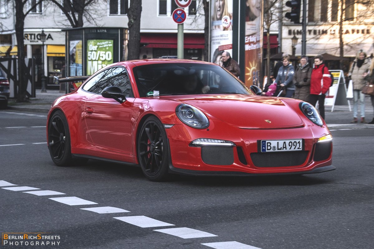 Porsche GT3 (991.1) spotted in Berlin — BerlinRichStreets