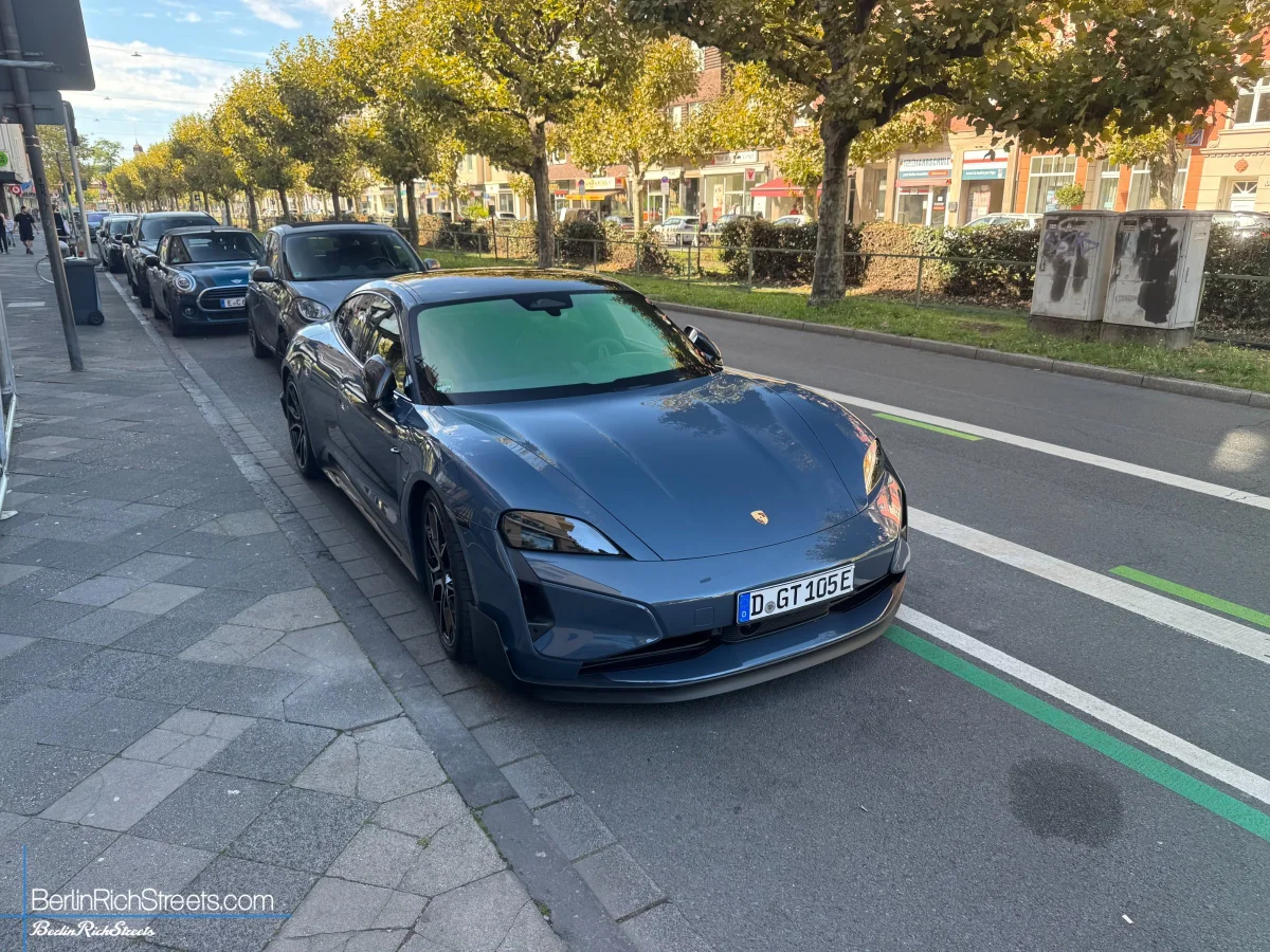 Porsche Taycan Turbo GT spotted in Düsseldorf — BerlinRichStreets