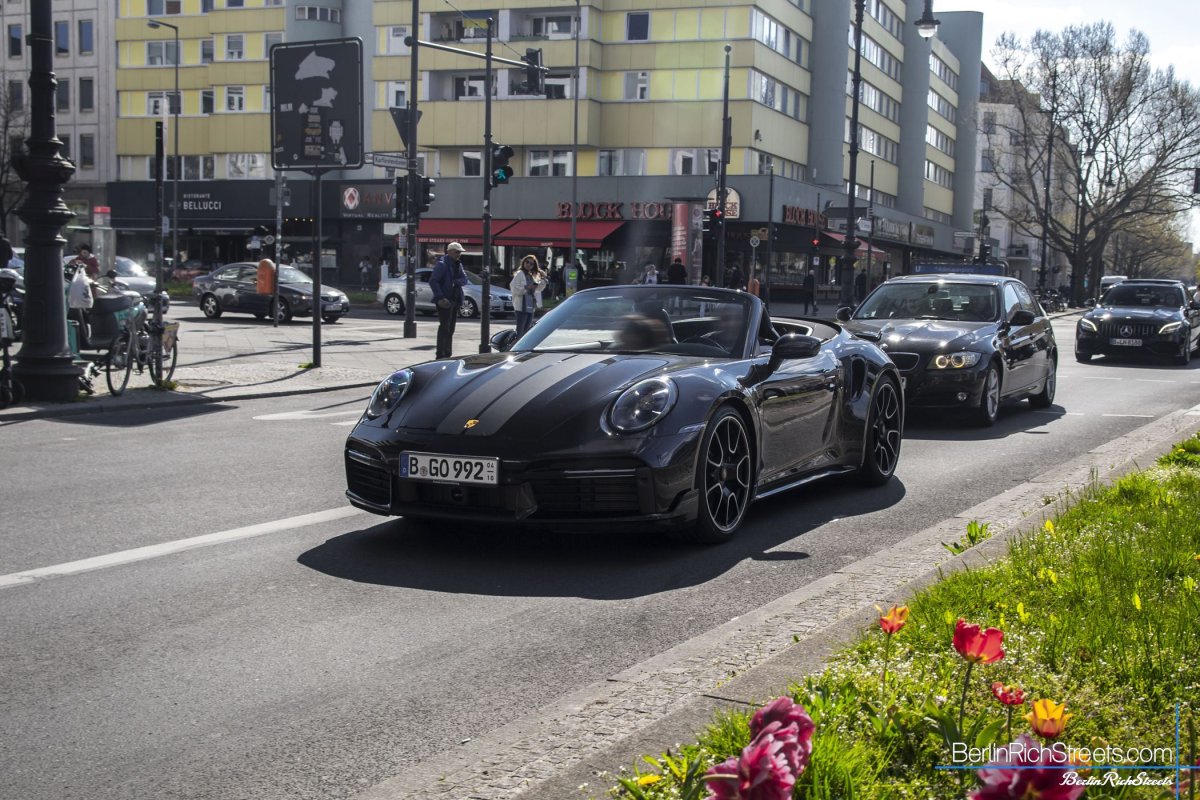 Porsche Turbo S Convertible (992.1) spotted in Berlin — BerlinRichStreets
