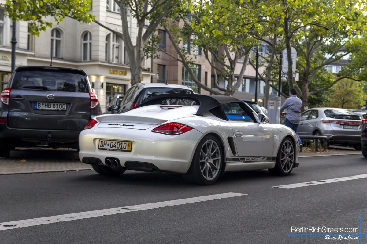 Porsche Boxster Spyder (987) spotted in Berlin — BerlinRichStreets
