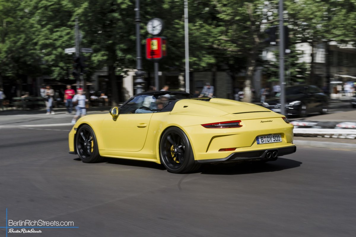 Porsche Speedster (991) spotted in Berlin — BerlinRichStreets
