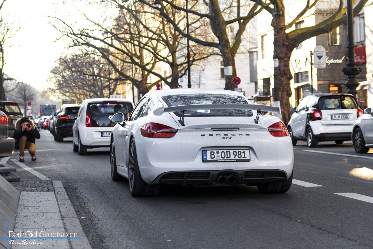 Porsche Cayman GT4 (981) spotted in Berlin — BerlinRichStreets