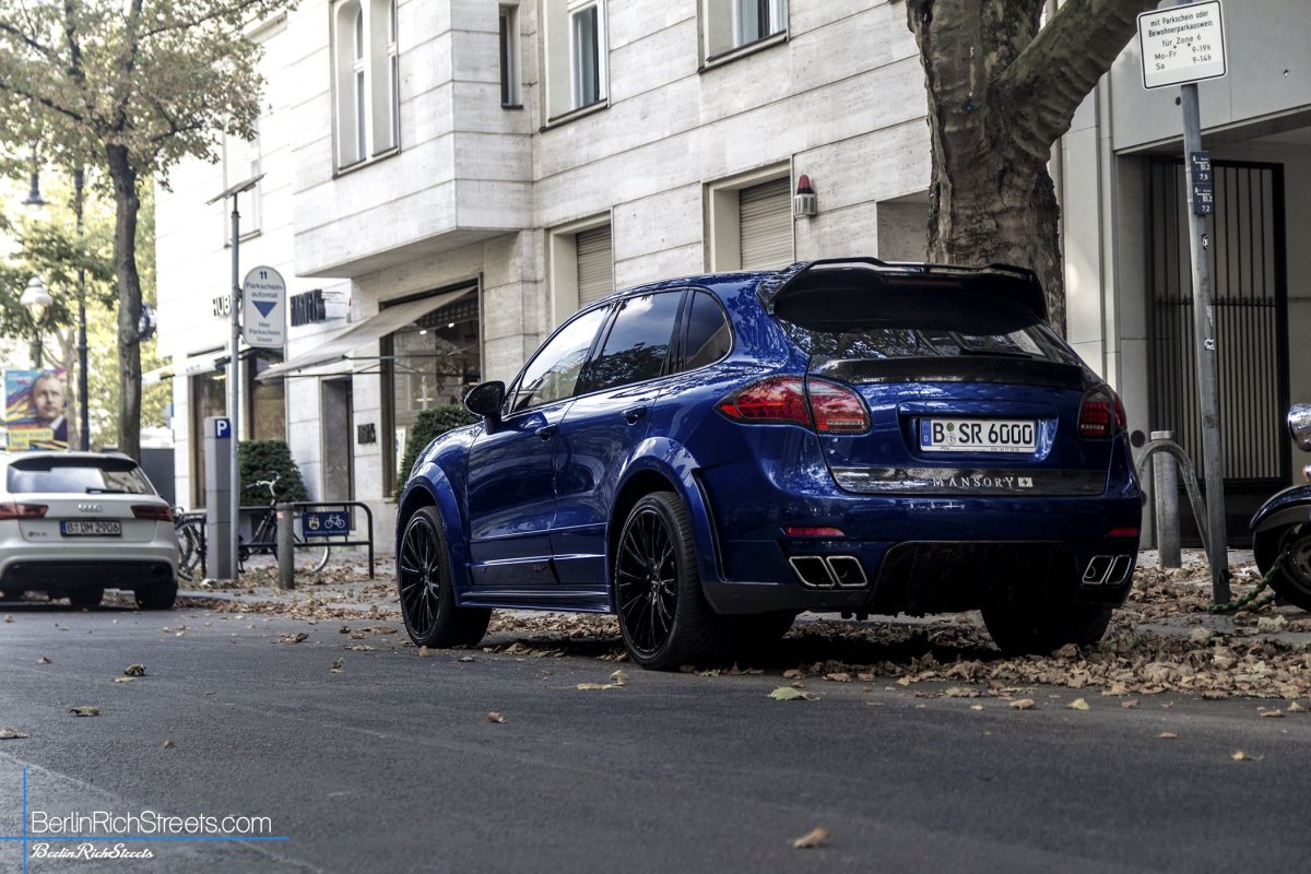 Porsche Cayenne (958) MANSORY spotted in Berlin — BerlinRichStreets