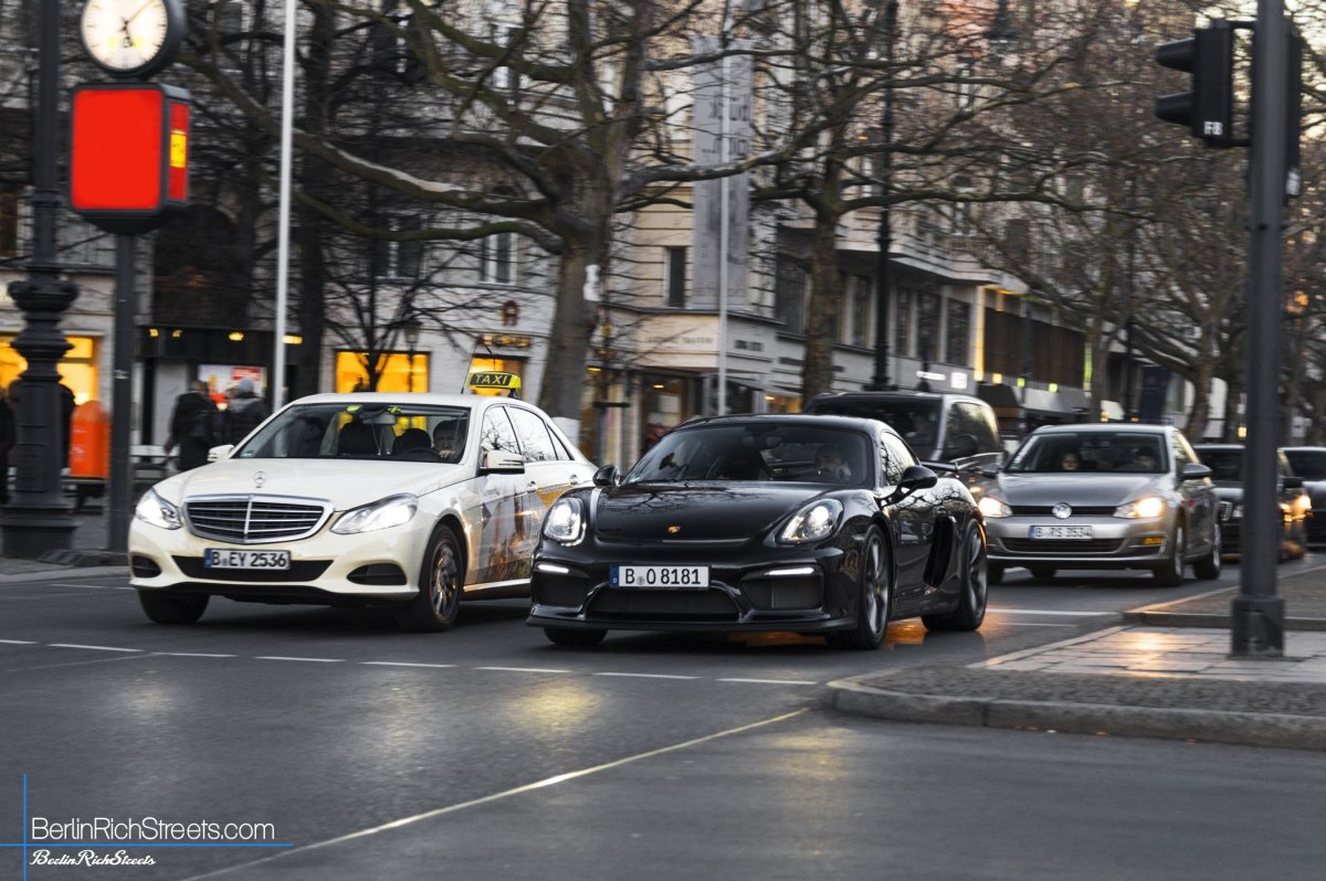 Porsche Cayman GT4 (981) spotted in Berlin — BerlinRichStreets