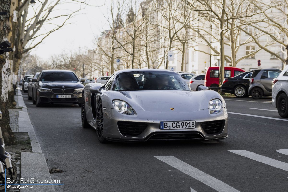 Porsche 918 Spyder spotted in Berlin — BerlinRichStreets