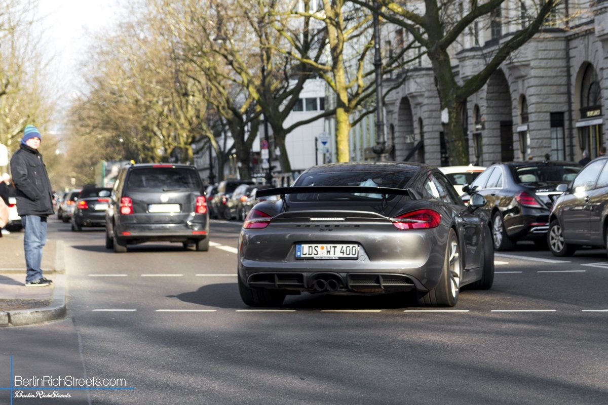 Porsche Cayman GT4 (981) spotted in Berlin — BerlinRichStreets