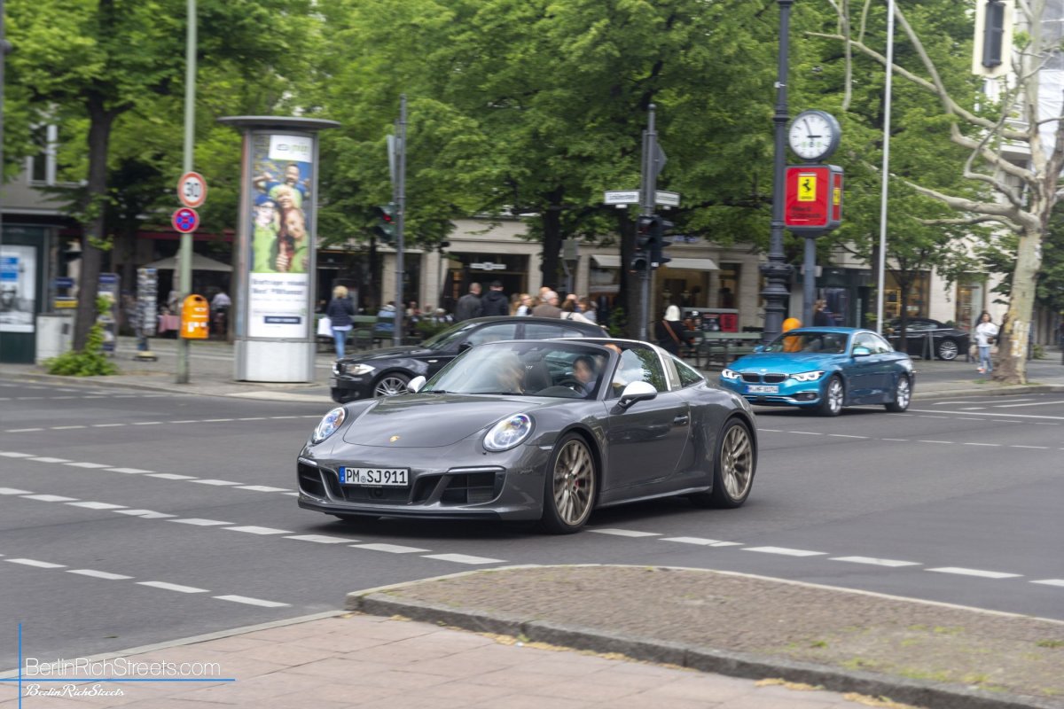 Porsche Targa 4 GTS (991.2) Exclusive Manufaktur Edition spotted in Berlin — BerlinRichStreets