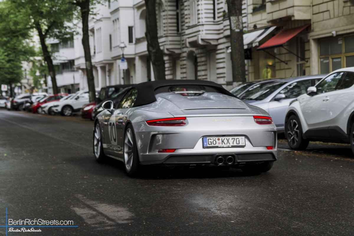 Porsche Speedster (991) Heritage Package spotted in Berlin — BerlinRichStreets