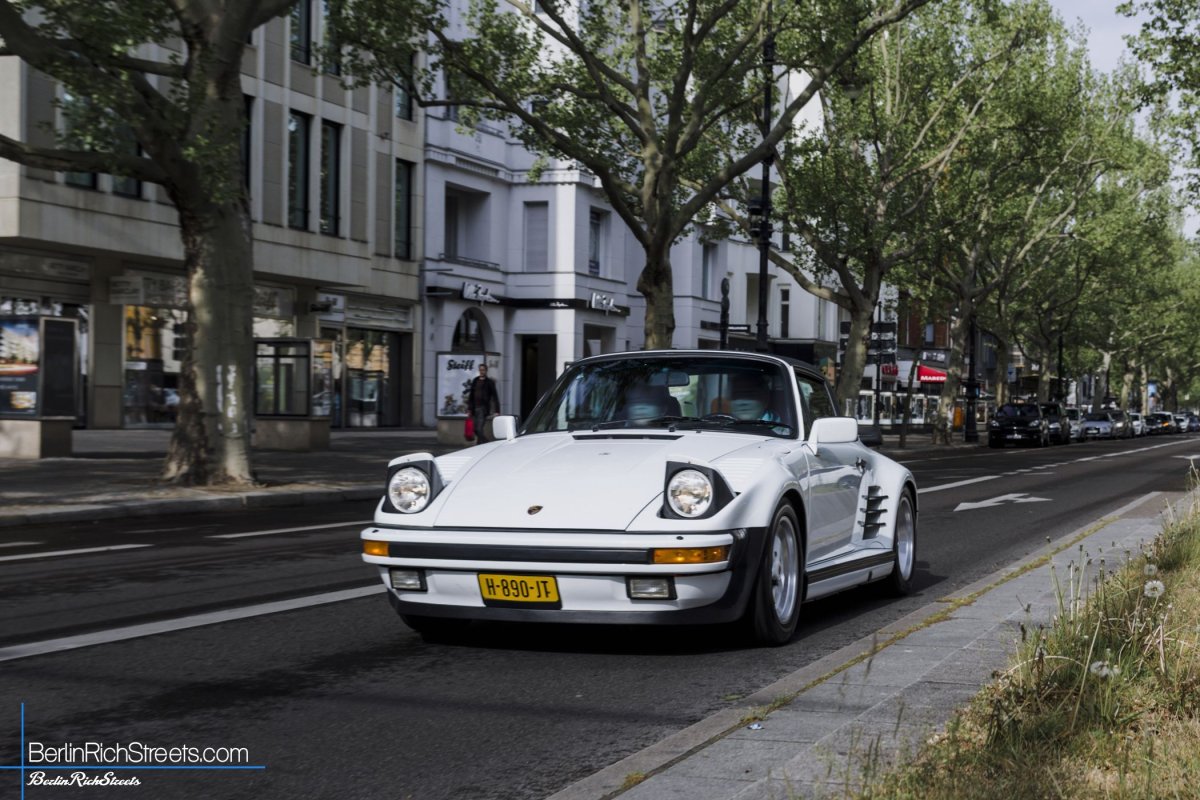 Porsche Turbo Targa Slantnose (930) spotted in Berlin — BerlinRichStreets