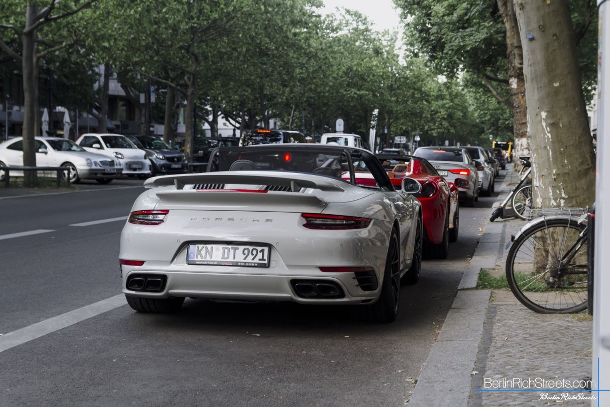 Porsche Turbo S Convertible (991.2) spotted in Berlin — BerlinRichStreets