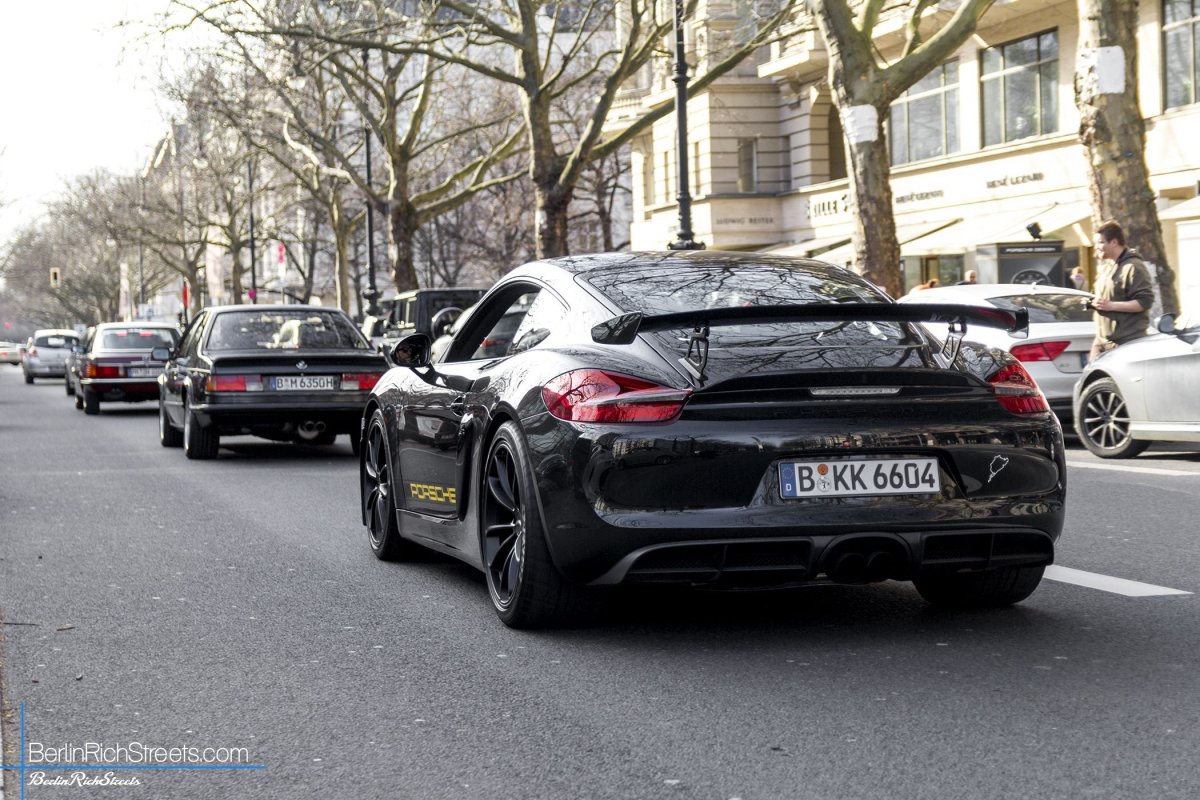 Porsche Cayman GT4 (981) spotted in Berlin — BerlinRichStreets
