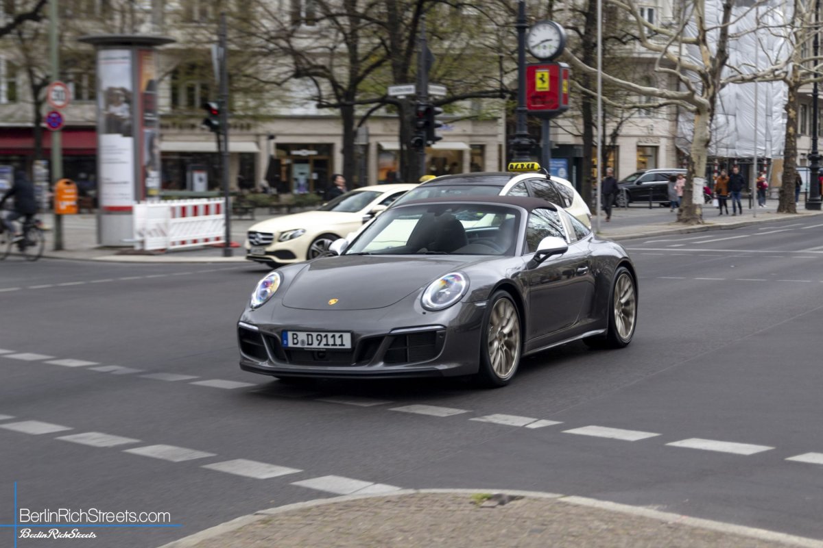 Porsche Targa 4 GTS (991.2) Exclusive Manufaktur Edition spotted in Berlin — BerlinRichStreets