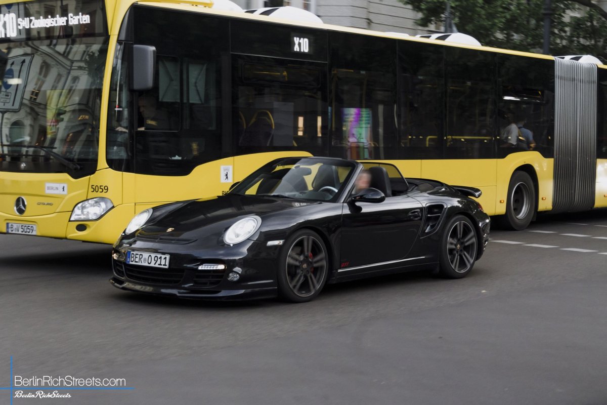 Porsche Turbo Convertible (997.1) spotted in Berlin — BerlinRichStreets