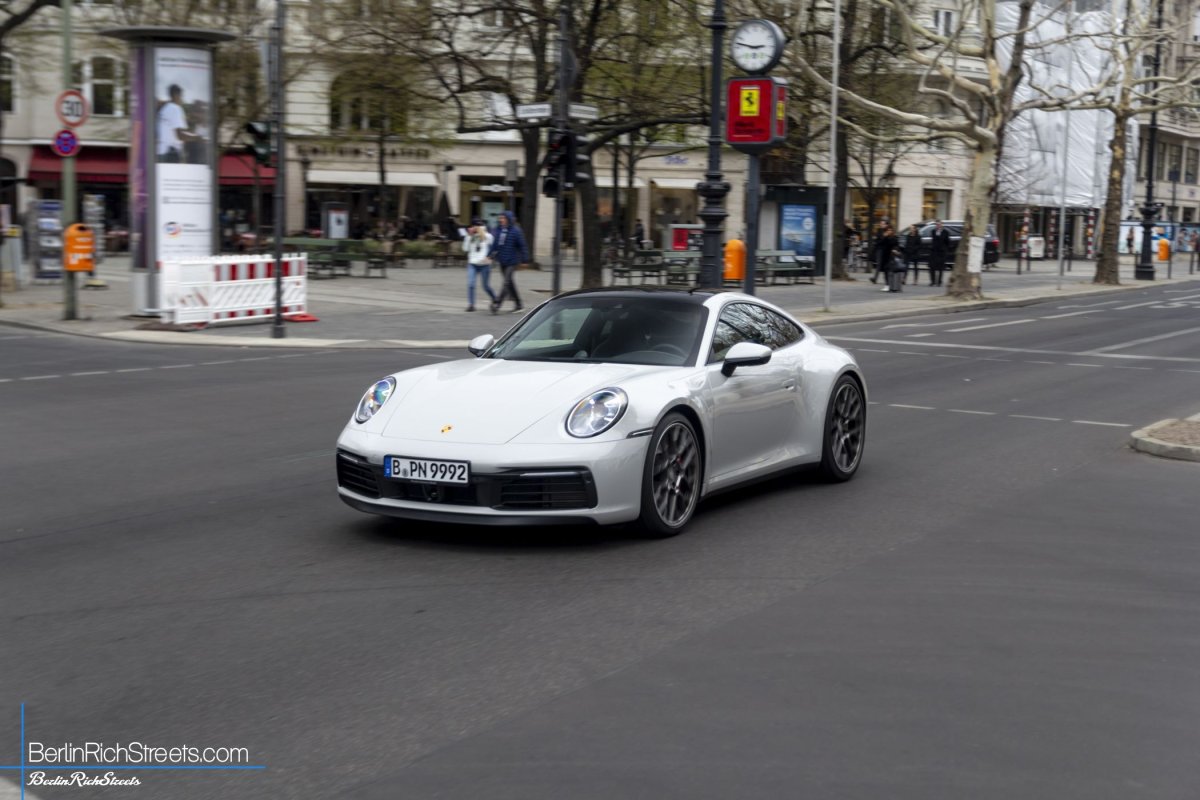 Porsche Carrera 4S (992.1) spotted in Berlin — BerlinRichStreets