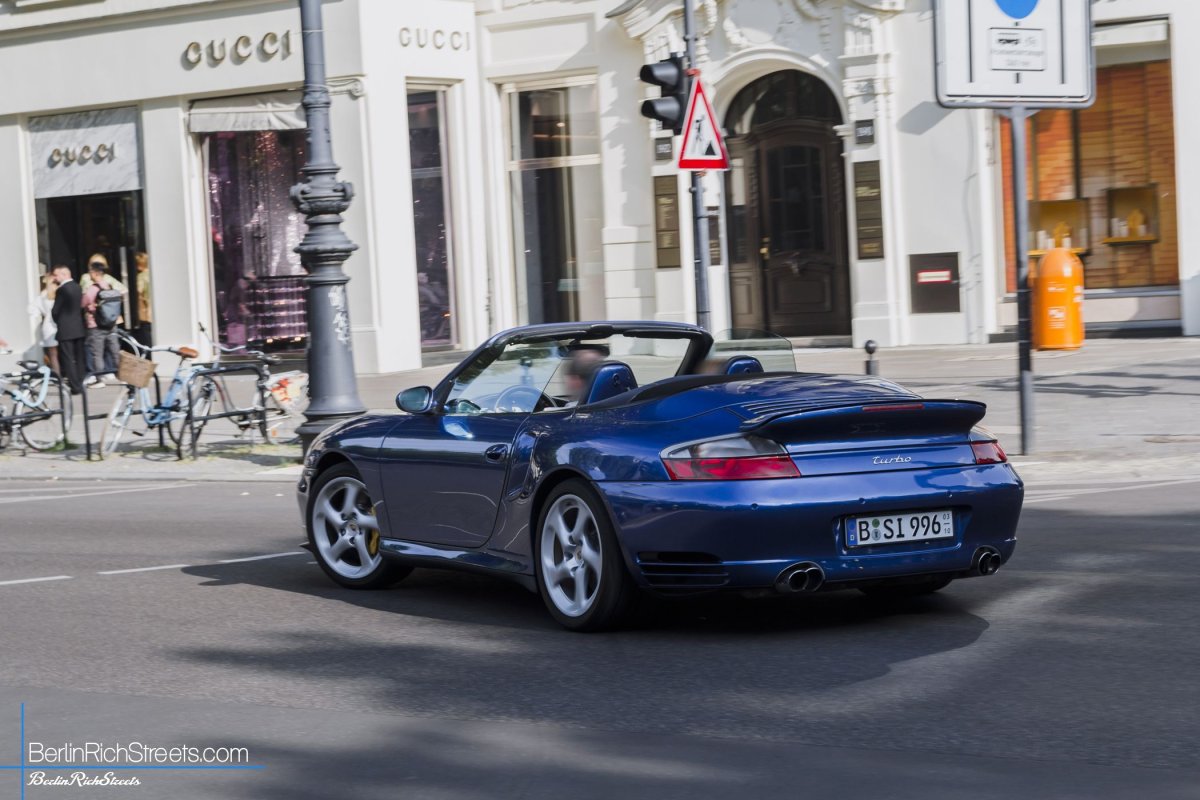 Porsche Turbo Convertible (996) spotted in Berlin — BerlinRichStreets