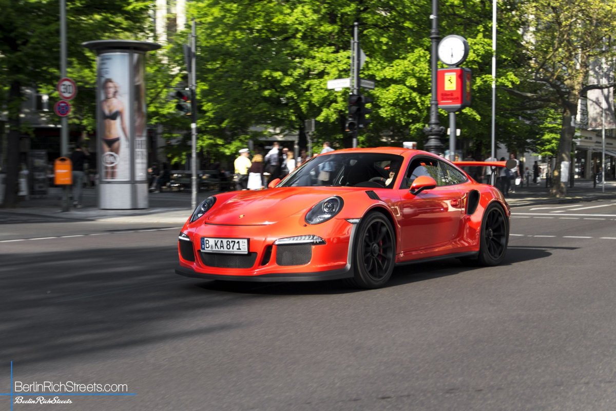 Porsche GT3 RS (991.1) spotted in Berlin — BerlinRichStreets