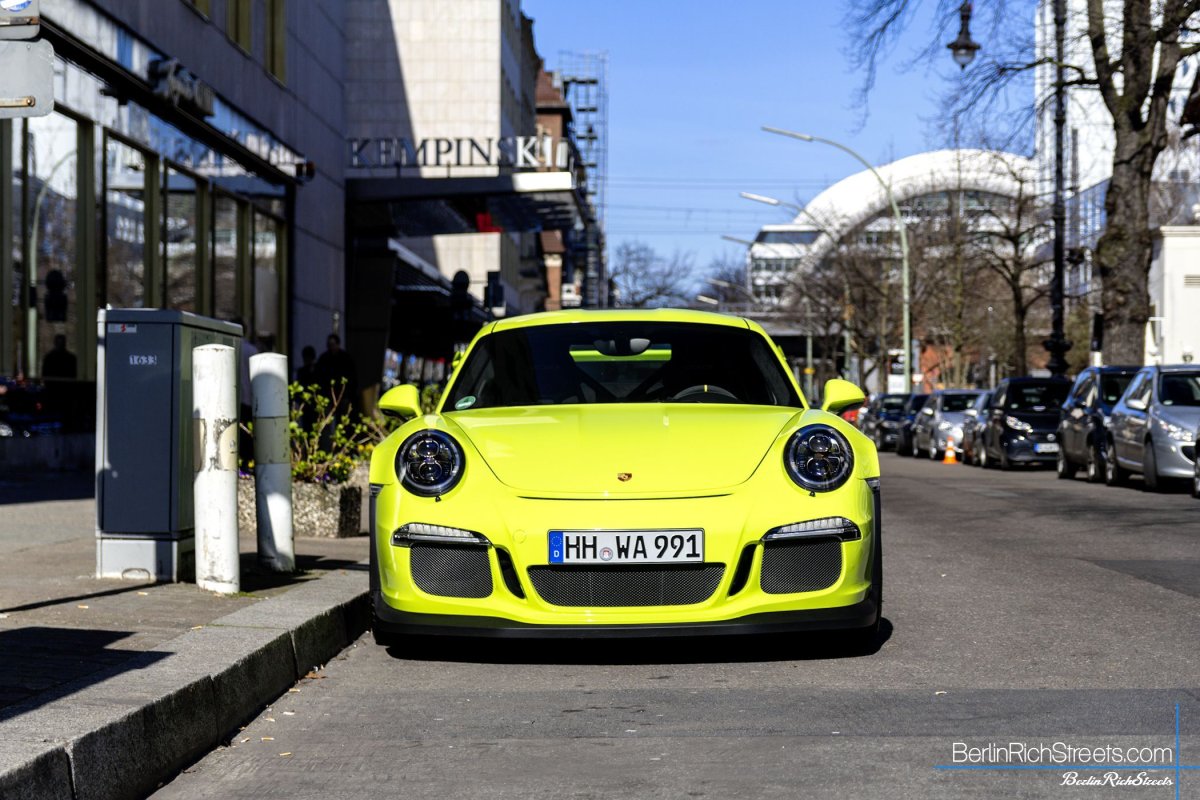 Porsche GT3 RS (991.1) spotted in Berlin — BerlinRichStreets