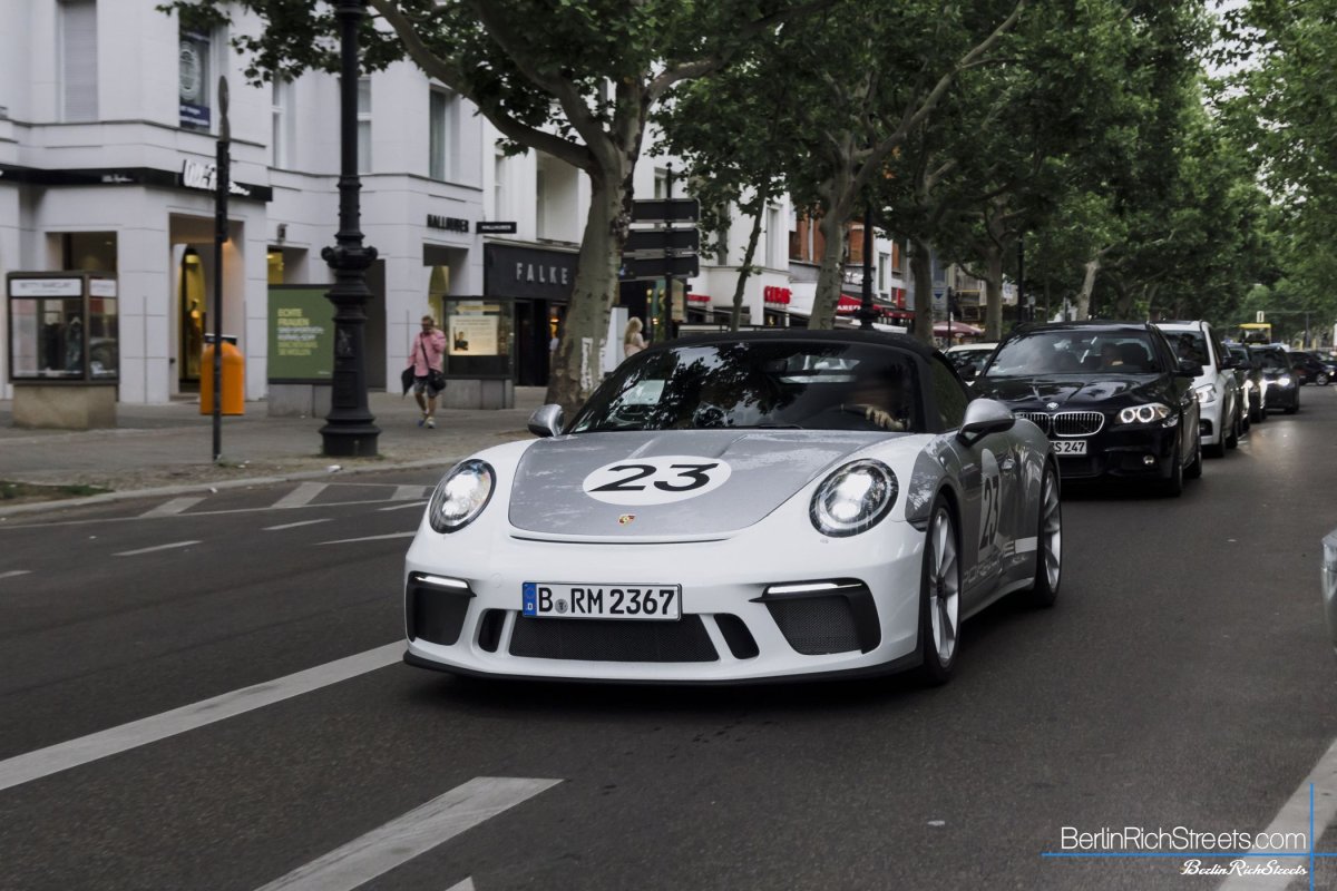 Porsche Speedster (991) Heritage Package spotted in Berlin — BerlinRichStreets