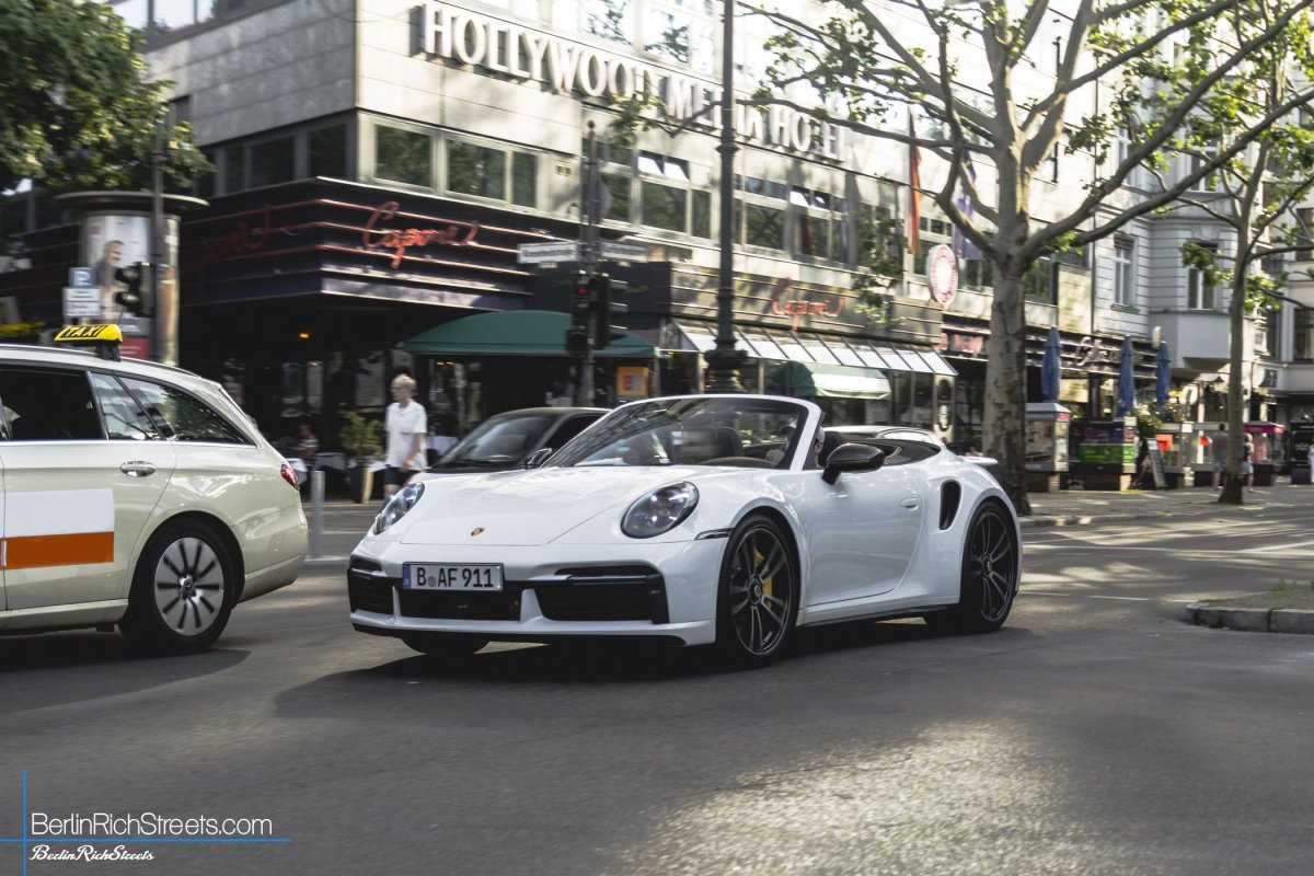 Porsche Turbo S Convertible (992.1) spotted in Berlin — BerlinRichStreets