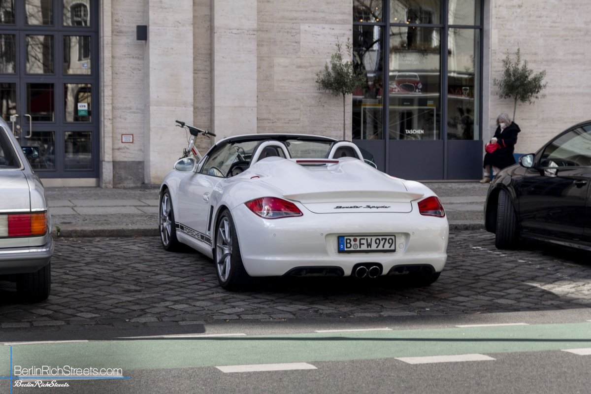 Porsche Boxster Spyder (987) spotted in Berlin — BerlinRichStreets