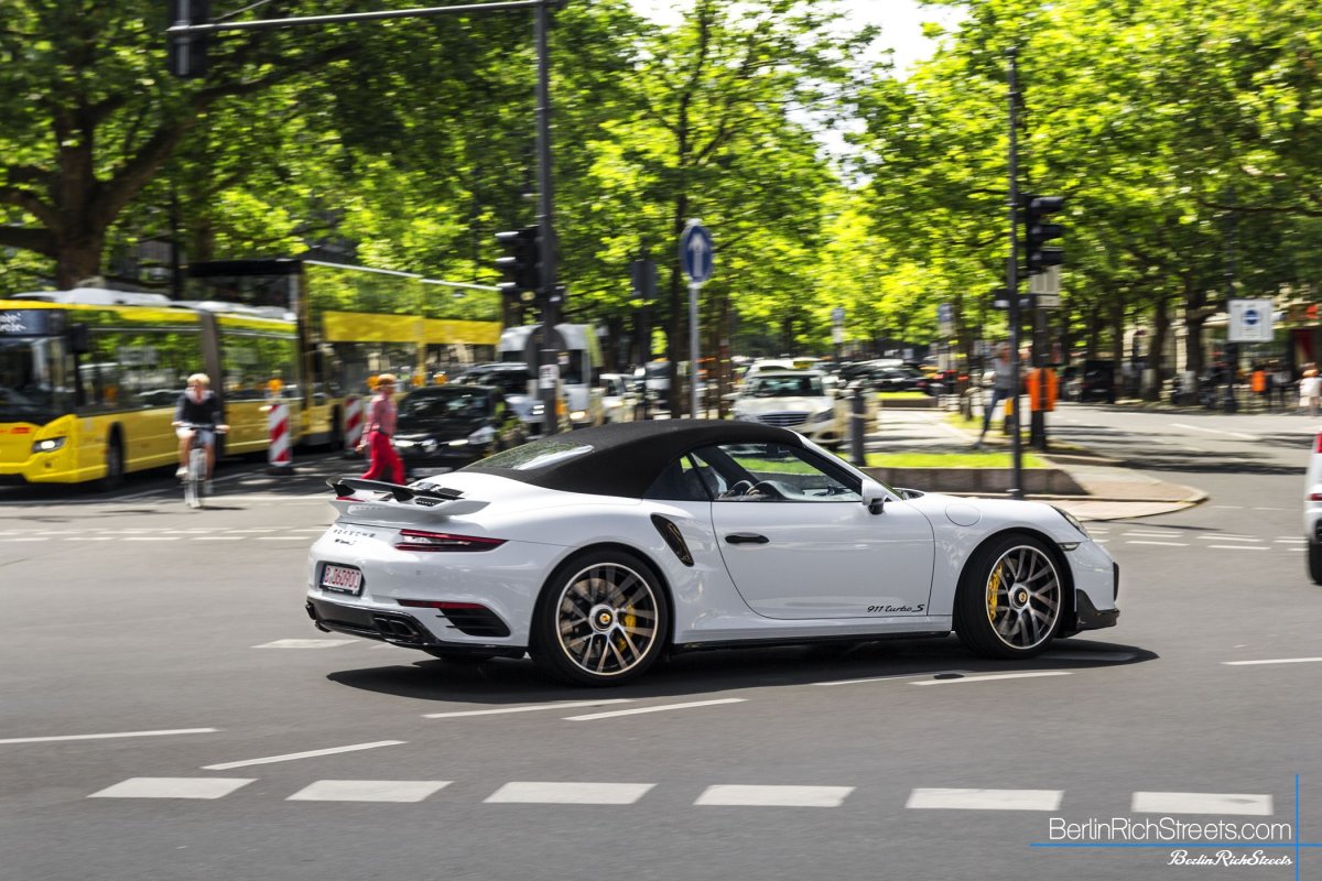 Porsche Turbo S Convertible (991.2) spotted in Berlin — BerlinRichStreets