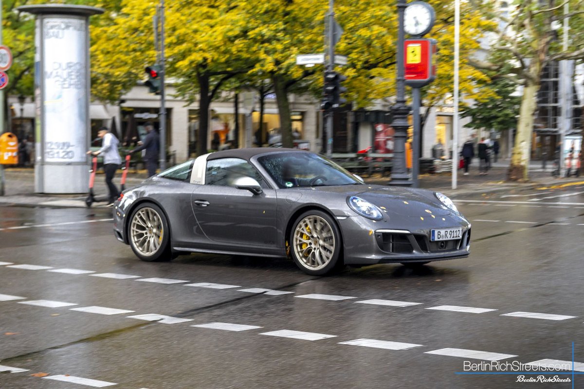 Porsche Targa 4 GTS (991.2) Exclusive Manufaktur Edition spotted in Berlin — BerlinRichStreets