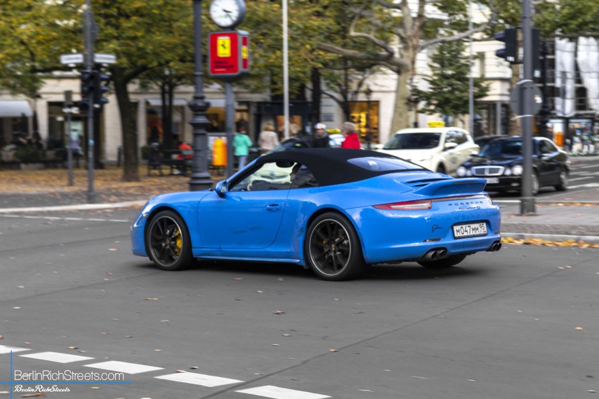 Porsche Carrera 4S Cabriolet (991.1) spotted in Berlin — BerlinRichStreets