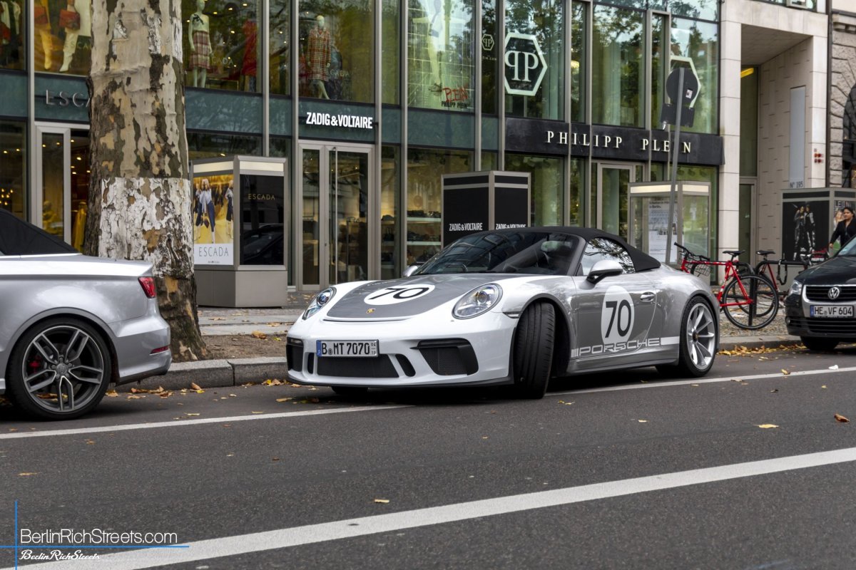 Porsche Speedster (991) Heritage Package spotted in Berlin — BerlinRichStreets