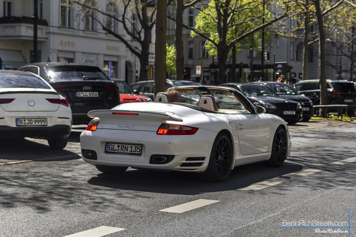 Porsche Turbo Convertible (997.1) spotted in Berlin — BerlinRichStreets