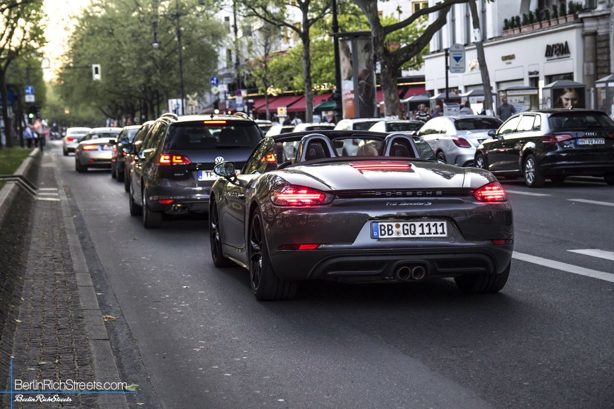 Porsche 718 Boxster S (982) spotted in Berlin — BerlinRichStreets