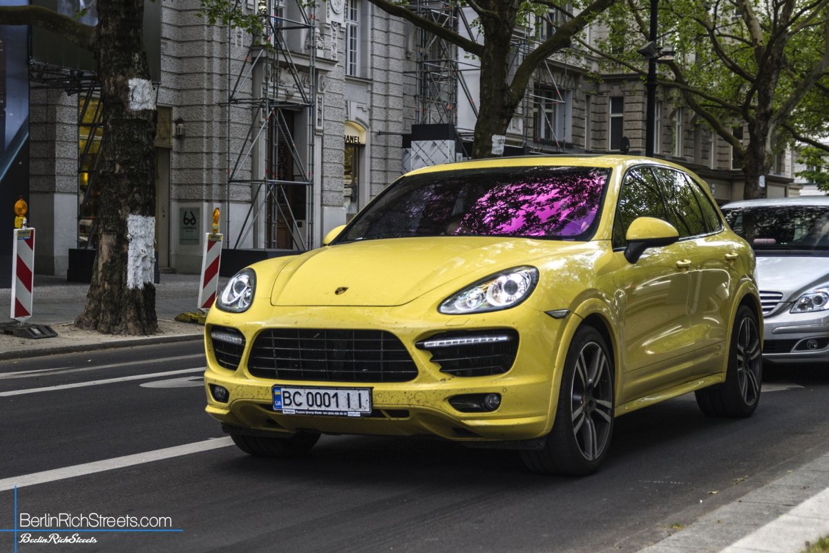 Porsche Cayenne Turbo (958) spotted in Berlin — BerlinRichStreets