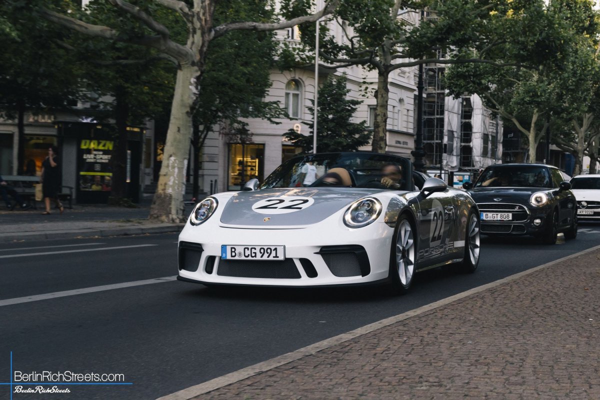 Porsche Speedster (991) Heritage Package spotted in Berlin — BerlinRichStreets
