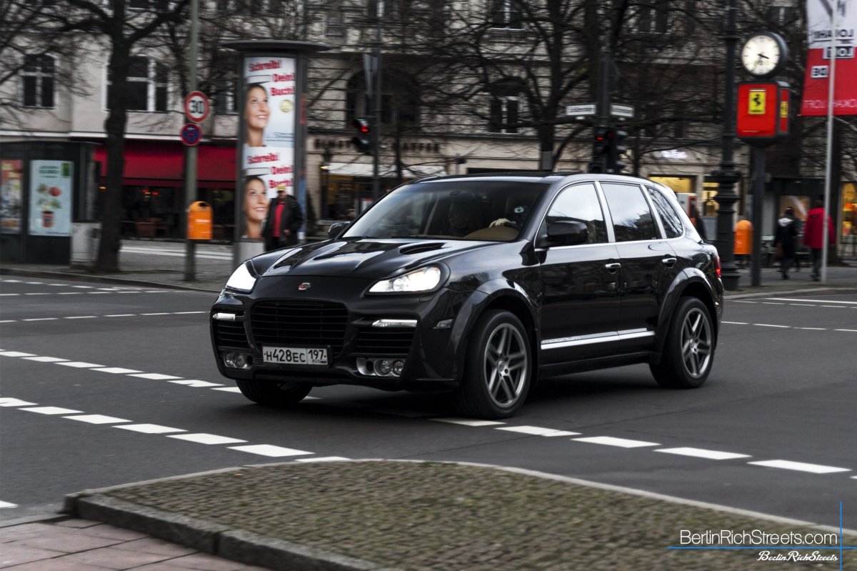Porsche Cayenne (957) TechArt Magnum spotted in Berlin — BerlinRichStreets