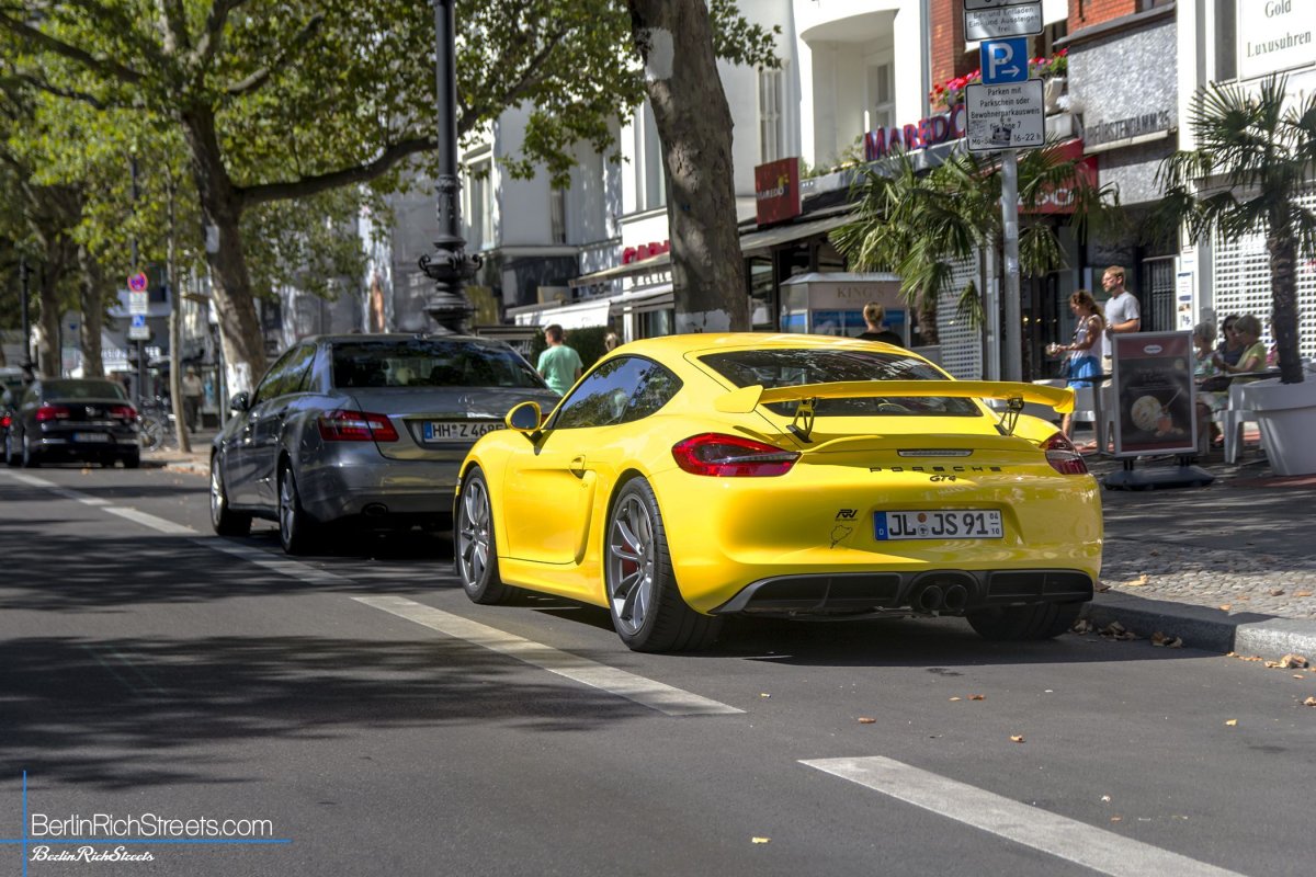Porsche Cayman GT4 (981) spotted in Berlin — BerlinRichStreets