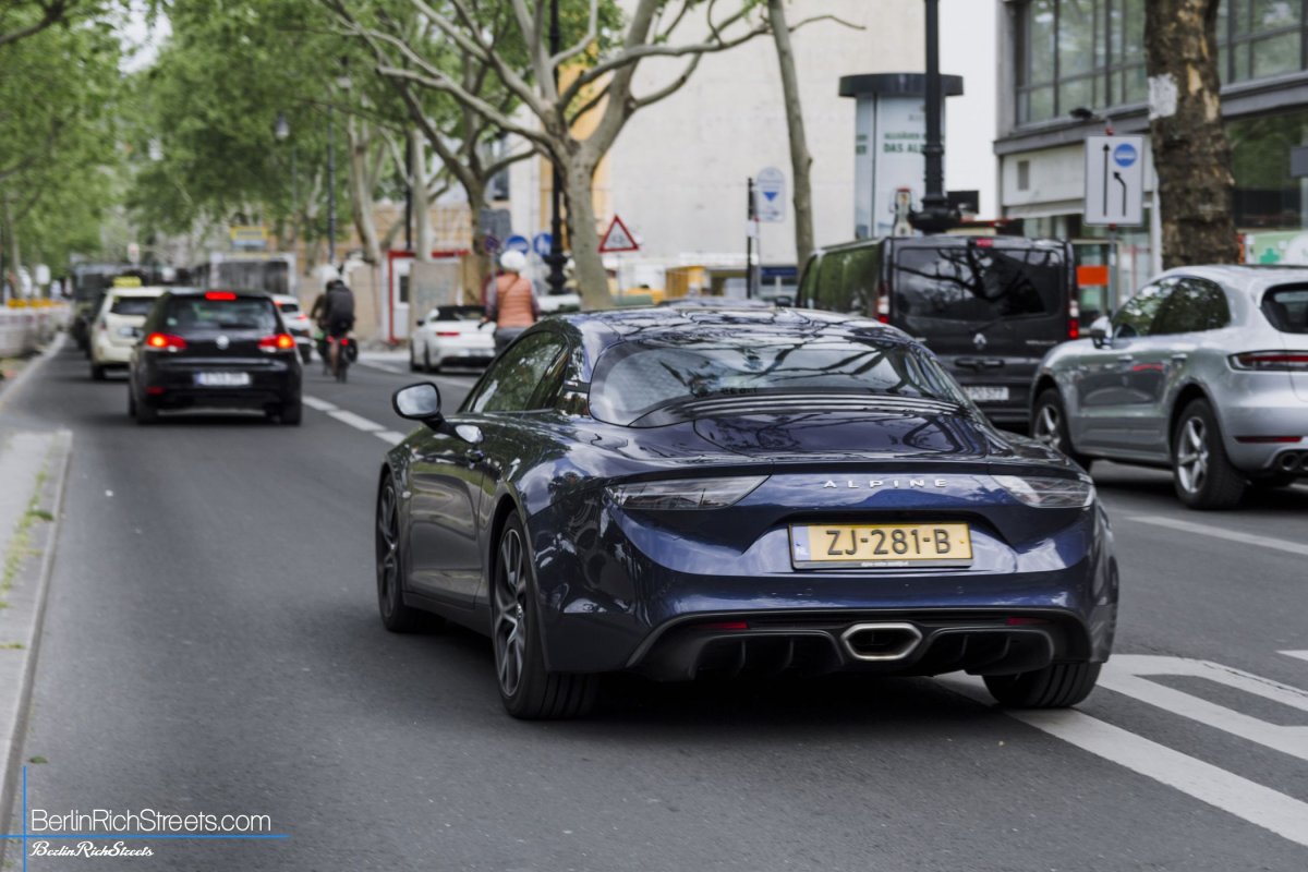 Alpine A110 (2018) spotted in Berlin — BerlinRichStreets