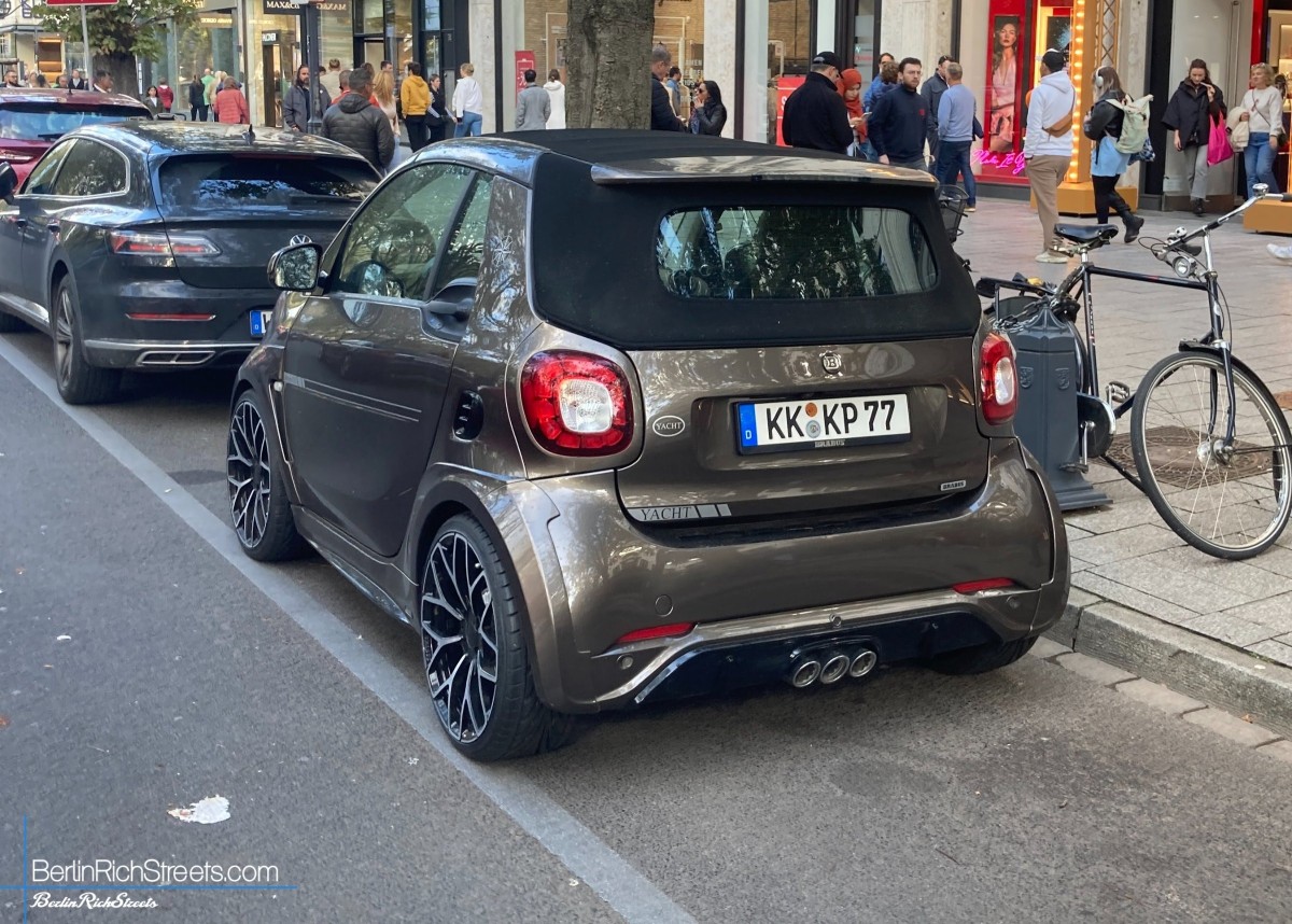 Smart BRABUS Ultimate 125 Sunseeker Edition spotted in Düsseldorf — BerlinRichStreets