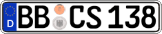 License plate