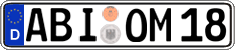 License plate