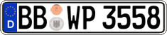 License plate