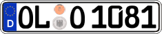 License plate