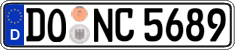 License plate